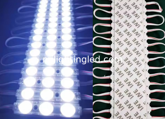 12V 3LED 2835 Modulo de luz 7015 1.8W Inyección Modulos LED de alto brillo para señales publicitarias de cajas de luz proveedor