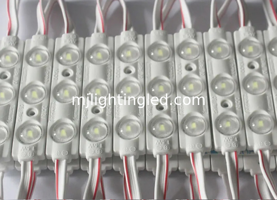 12V 3LED 2835 Modulo de luz 7015 1.8W Inyección Modulos LED de alto brillo para señales publicitarias de cajas de luz proveedor