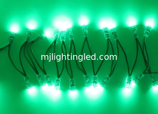 9mm 12V LED Pixels Light IP68 Modulo de píxeles LED de un solo color para iluminación de agujeros proveedor