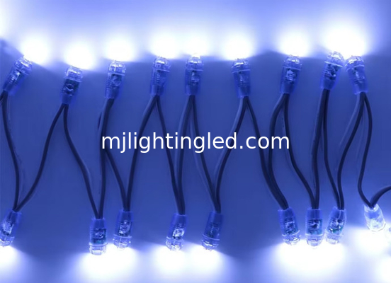 9mm 12V LED Pixels Light IP68 Modulo de píxeles LED de un solo color para iluminación de agujeros proveedor