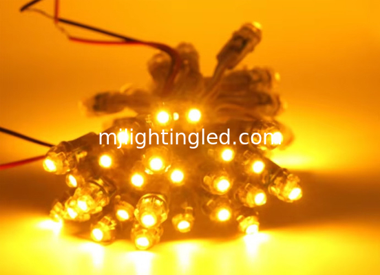 9mm 12V LED Pixels Light IP68 Modulo de píxeles LED de un solo color para iluminación de agujeros proveedor