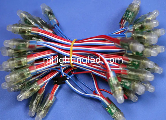 China Proveedor 12mm Precio barato Programación Rgb Luz de píxel Led 5V Para la decoración Luz de punto proveedor