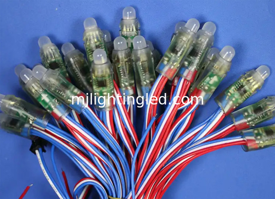 China Proveedor 12mm Precio barato Programación Rgb Luz de píxel Led 5V Para la decoración Luz de punto proveedor