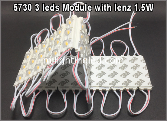 12V 5730 LED Modulo de píxeles 1.5W Luz LED para iluminación publicitaria Fuente de luz de fondo proveedor