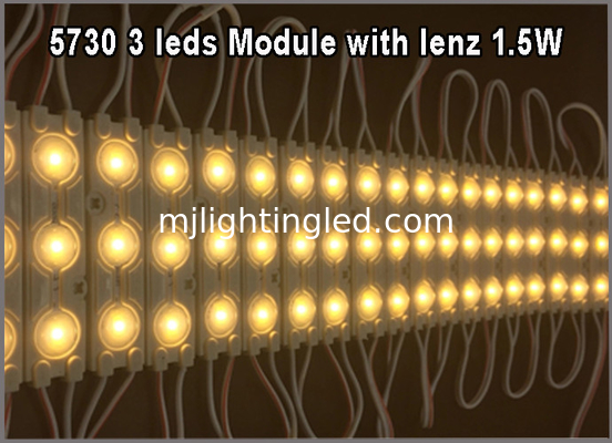 12V 5730 LED Modulo de píxeles 1.5W Luz LED para iluminación publicitaria Fuente de luz de fondo proveedor