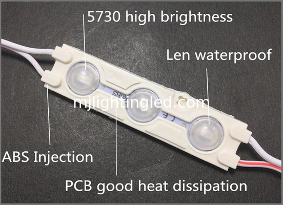 12V 5730 LED Modulo de píxeles 1.5W Luz LED para iluminación publicitaria Fuente de luz de fondo proveedor