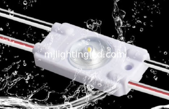 12V 43x23mm 1 Modulo de luz de LED con Lenz Proyecto de luz impermeable Modulos de señalización publicitaria proveedor