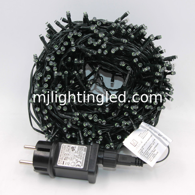 Luzes de Navidad LED 1000 Blanco / Caliente Blanco Negro alambre 50 M Interior Exterior proveedor