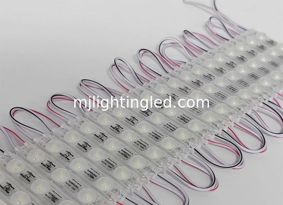 Modulo 3led 63*13mm 12V módulos de canal Super Brillante Caja de publicidad Fuente de luz Norma CE proveedor