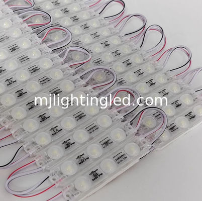 Modulo 3led 63*13mm 12V módulos de canal Super Brillante Caja de publicidad Fuente de luz Norma CE proveedor