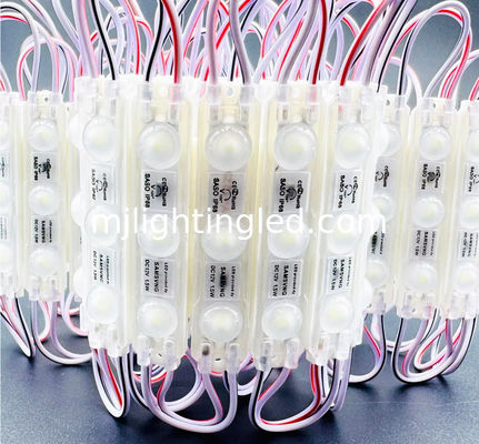 Modulo 3led 63*13mm 12V módulos de canal Super Brillante Caja de publicidad Fuente de luz Norma CE proveedor