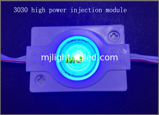 Modulo LED de inyección DC12V 3030 con lente 1.5W utilizado para letras de canal LED CE ROHS proveedor