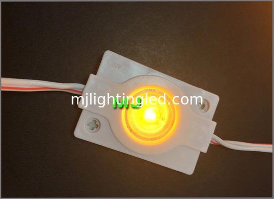 Modulo LED de inyección DC12V 3030 con lente 1.5W utilizado para letras de canal LED CE ROHS proveedor