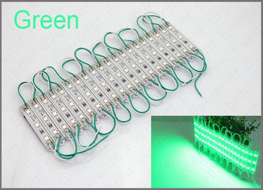 12V ponen verde los módulos 5050SMD ligero 3LED para las muestras llevadas del contraluz de la letra proveedor