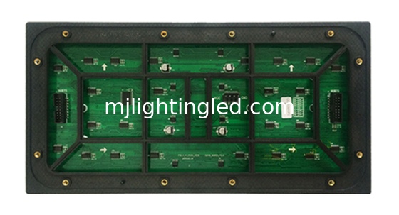 P10 Panel de visualización exterior Luz 320 * 160mm 32 * 16 puntos utilizados para tableros de anuncios proveedor