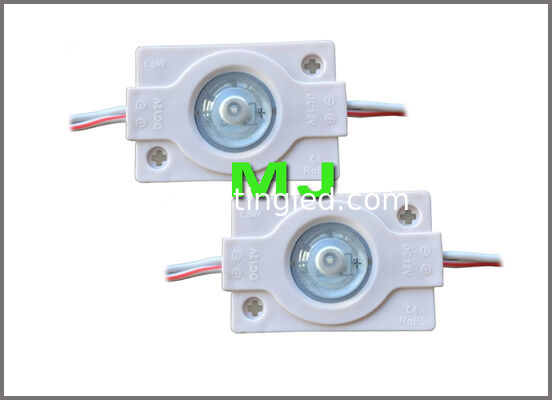 1.5w DC12v 3030 Modulo de 1 led de color blanco con lente de 160 grados para luz de fondo proveedor