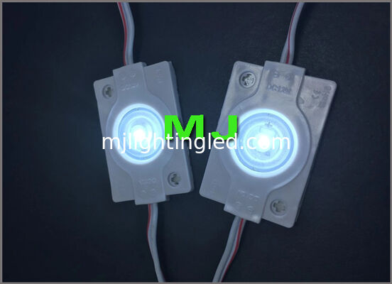 1.5w DC12v 3030 Modulo de 1 led de color blanco con lente de 160 grados para luz de fondo proveedor