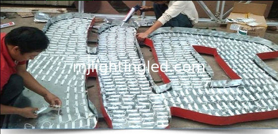 CE ROHS 5054 Modulo de píxeles LED 3LED Luz 12V para publicidad Pancarta de la tienda proveedor
