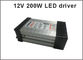 12V controlador LED a prueba de lluvia 100W 150W 200W 250W 300W 350W 400W fuente de alimentación proveedor