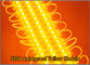 Super brillante SMD 5050 3 LEDS módulo de color amarillo claro DC12V lámparas LED para cartelería LED letras del canal proveedor