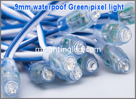 empuje de 5V 9m m a través de los pixeles estáticos del color LED del agujero para la señalización de la iluminación proveedor
