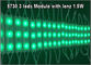 1.5W 5730 módulo de 3 LED con la inyección 3chip-Modules de Lenz DC12V para el rosa blanco amarillo azulverde rojo de las muestras de publicidad proveedor
