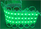 SMD5050 contraluz llevado del módulo 3leds para las iluminaciones verdes claras llevadas de las letras de canal 12V LED proveedor