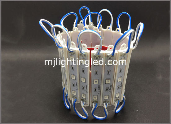 Módulo LED 5050 de 12V, Cadena de Luz 3LEDs para Letras de Publicidad LED, CE ROHS proveedor