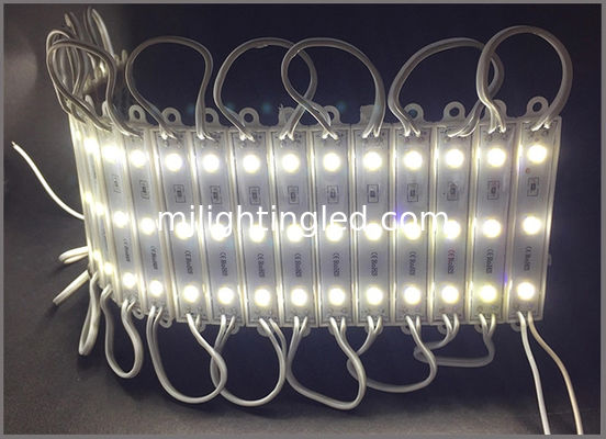 12V 3 LEDs 5050 SMD módulos LED para la pancarta de la tienda signos letras CE ROHS proveedor