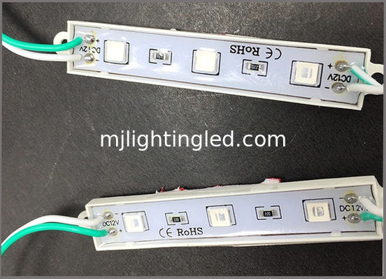 Módulos LED SMD 5050 impermeables de 12V CC, luz verde para letras de canal acrílicas proveedor