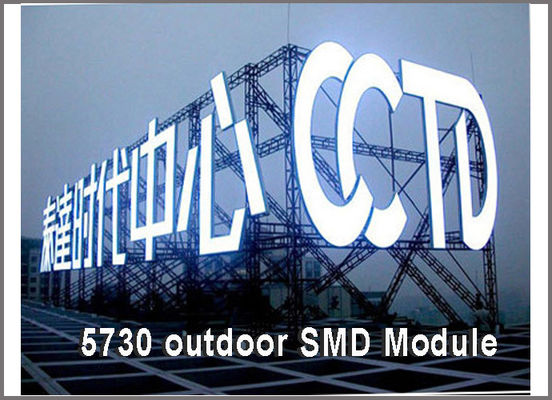 3LED 5730 Modulo LED Luz 12VDC luz de fondo LED Carta de canal de publicidad exterior señalización LED señales proveedor
