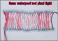 secuencia ligera impermeable roja clara del color IP68 del bulbo del pixel de 9m m 5V LED para las letras de la carpa proveedor