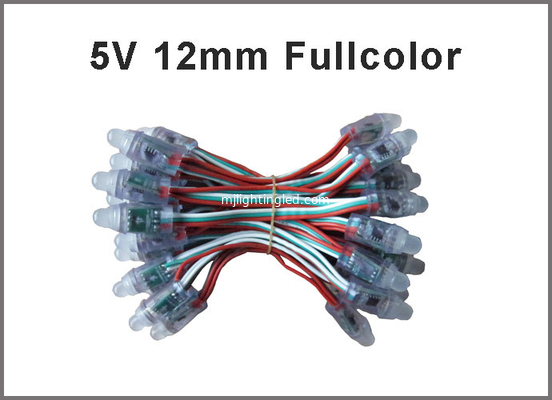 luz del pixel de 12m m 5V 12v LED para la prenda impermeable constructiva de la decoración proveedor