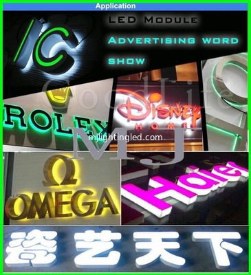 20PCS/Lot 5730 ultrabrillantes iluminación del módulo de 3 LED para la prenda impermeable Smd de la muestra DC12V llevó los módulos proveedor
