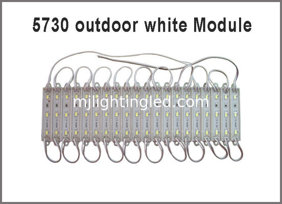 20PCS/Lote 12V 5730 3 Módulos LED Iluminación Para Letras de Canal Señal Publicitaria proveedor