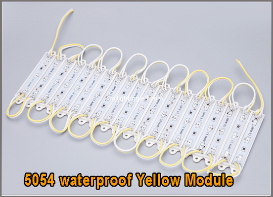 5730 contraluz ligero al aire libre de la prenda impermeable del módulo DC12V 3leds del LED para lúmenes del color amarillo de la cartelera los altos proveedor