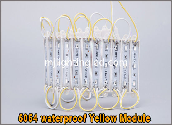 5730 DC12V 3leds Módulo LED SMD Amarillo Impermeable para Señalización Exterior proveedor