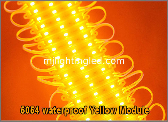 5730 DC12V 3leds Módulo LED SMD Amarillo Impermeable para Señalización Exterior proveedor