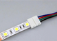El RGB llevó los pernos de la luz de tira 4 que el divisor del poder del enchufe del conector de la cinta del RGB LED telegrafía el alambre del conector hembra de la aguja 4pin proveedor