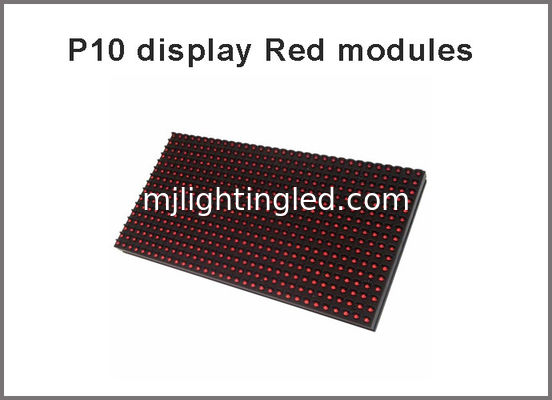 Módulo LED Exterior P10 Rojo Tamaño 320*160mm Para Pantalla LED de un solo color rojo Cartel LED