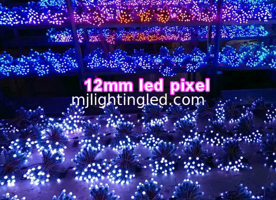 El CE Rohs Colorfull llevó los pixeles de la lámpara 12m m RGB para hacer publicidad de la pantalla de visualización del RGB de las letras 3D.