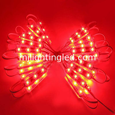 5054 LED Module 3chip Modules Of Red LED 5054 SMD 0.72W 12V IP65 para la marca de las tiendas