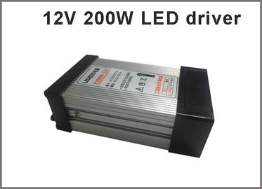 12V 200W de alimentación conmutada controladores LED a prueba de lluvia para módulos LED al aire libre