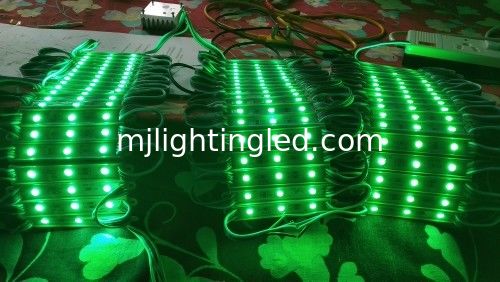 Módulo LED SMD5050 de 3 LEDs Color Verde para Letras de Canal LED